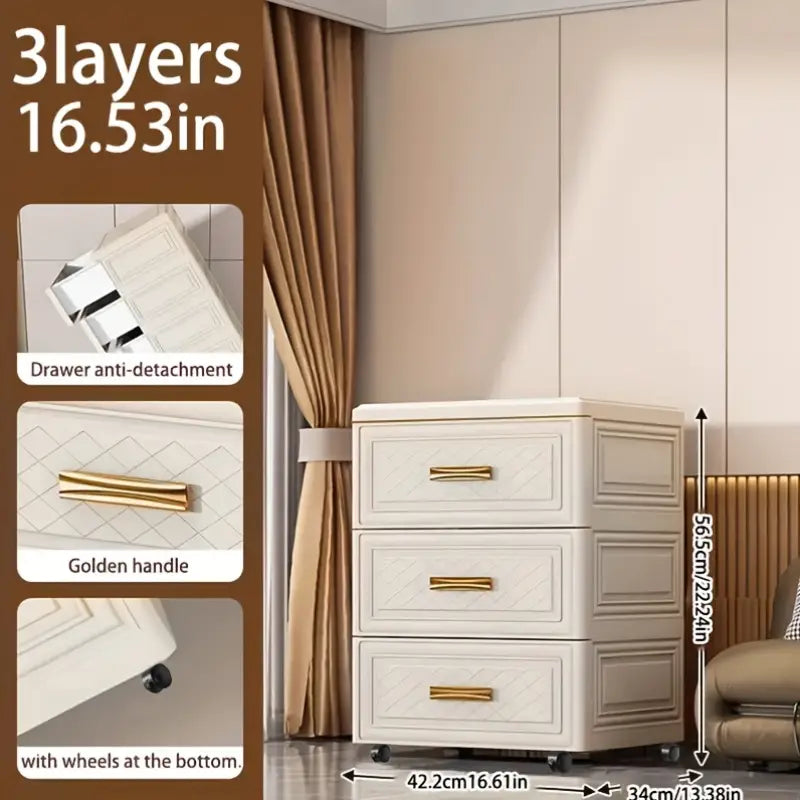 Chelvora™ | Spacious Wardrobe & Home Storage Box with Smooth-Glide Drawers