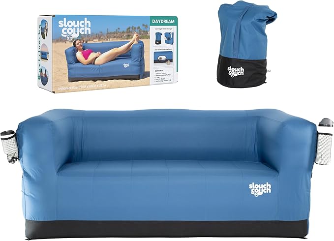 Comforta™ | Inflatable Loveseat – Portable and Durable for Indoor/Outdoor Comfort