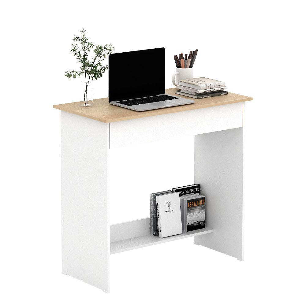 Deskta™ | Office Desk with Drawer & Shelf