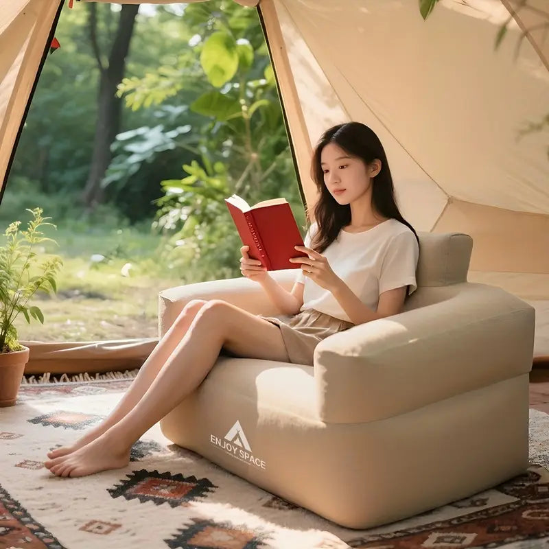 Aurielle™ |  Inflatable Double Sofa, Deformation-Resistant, Wireless Air Pump