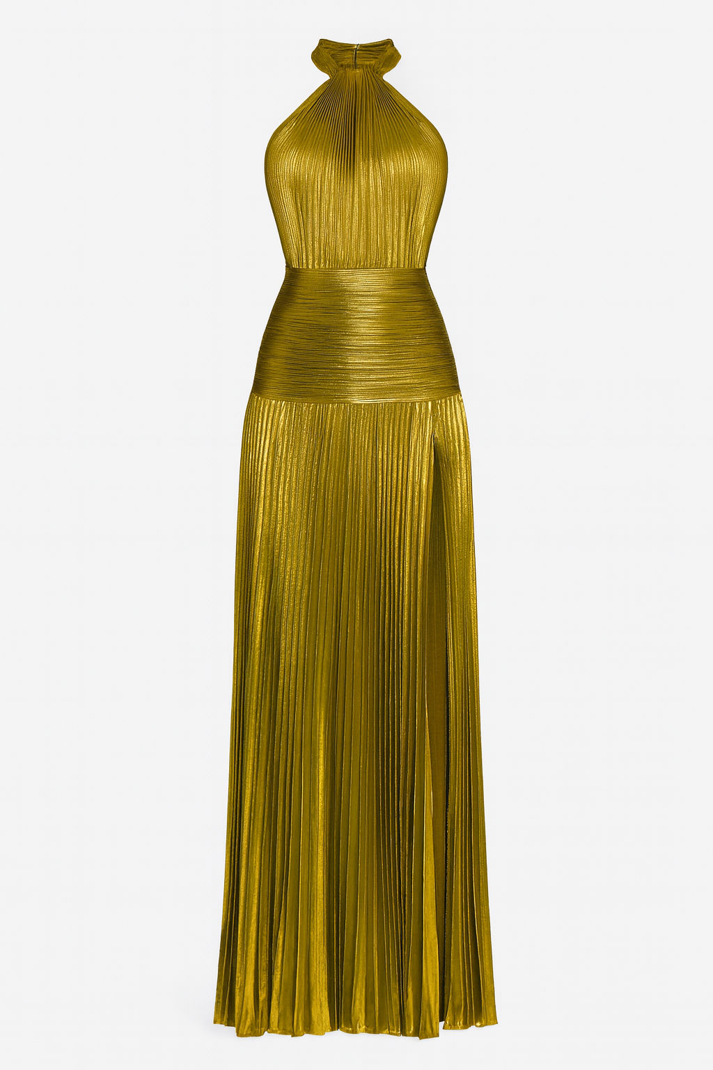 Eterna™ | Radiant Evening Gown with Open Back & Flowing Silhouette