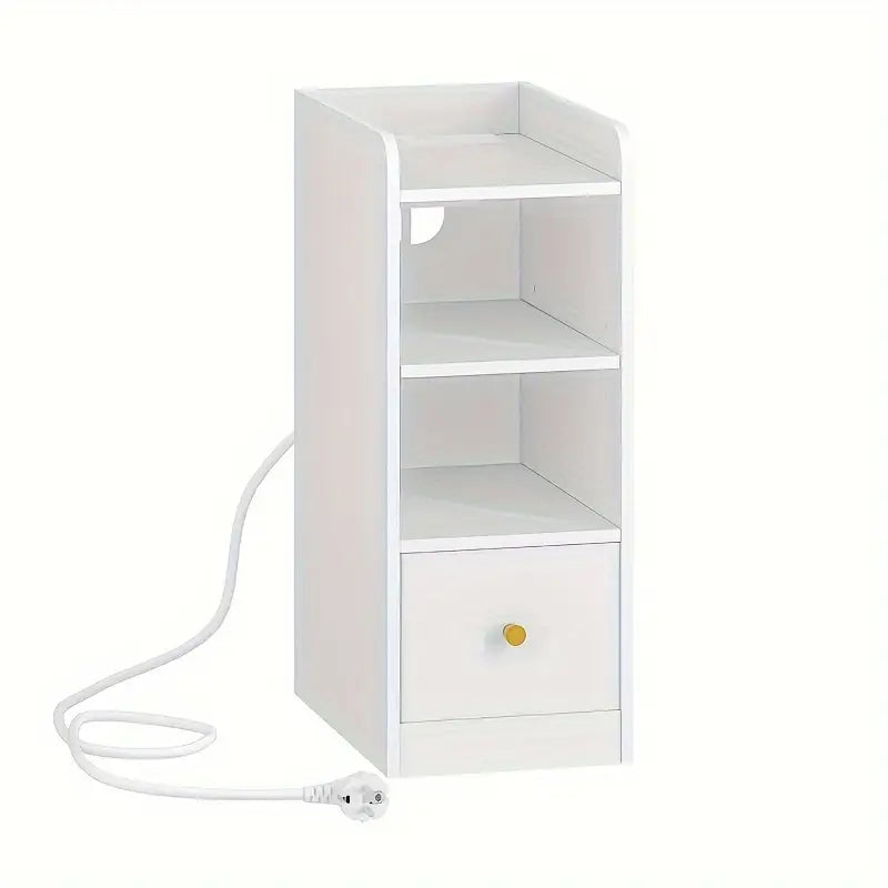 StorePro™ | Modern Nightstand – Space-Saving Design, Fast USB-C Charging