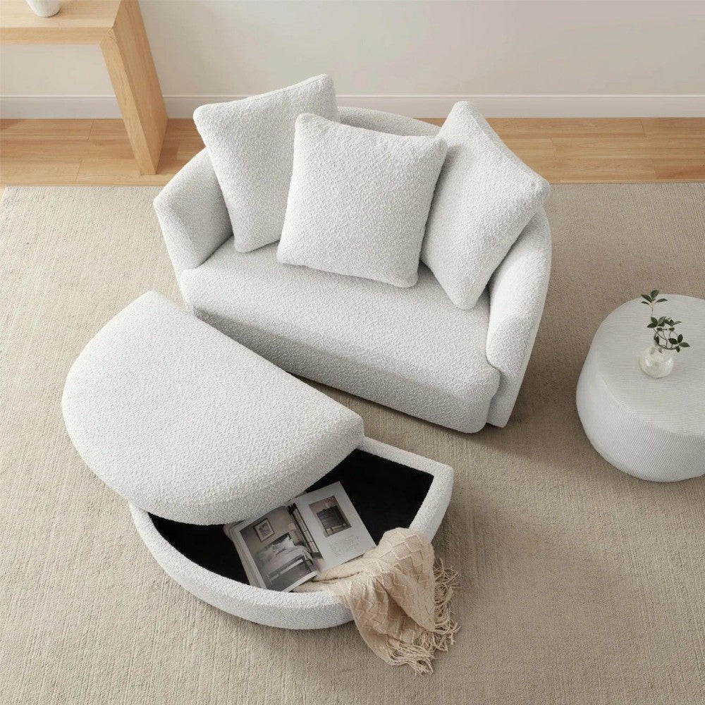 Chapture™ | Modern Reading Chair – Multi-Functional Seating with Storage Space