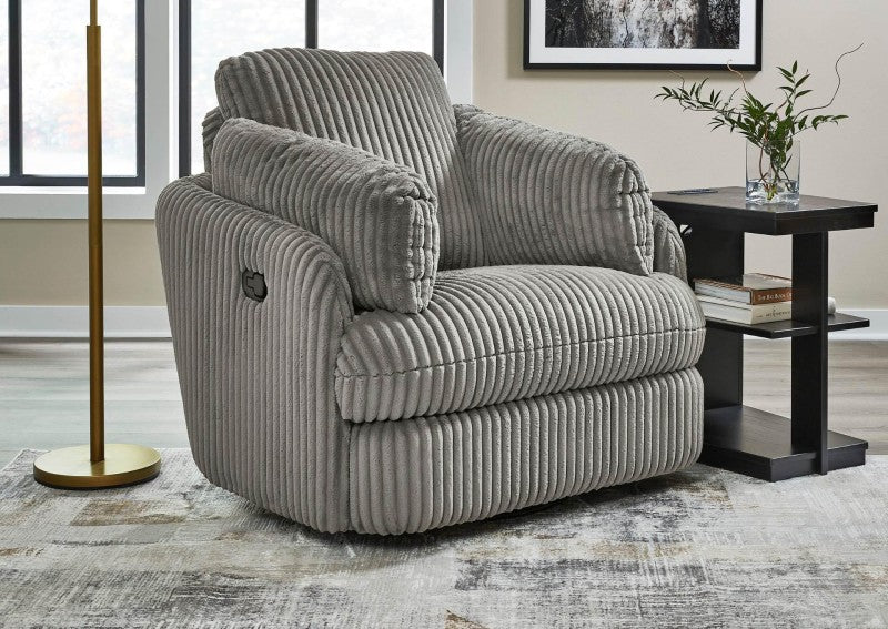 Circlora™ | 360° Swivel Glider Recliner – Cozy Barrel Chair with Hidden Storage